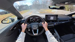 2025 Audi RS5 Sportback Competition: POV Drive, Walkaround and ASMR