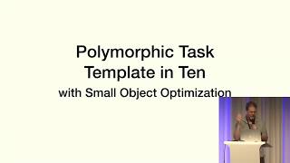 Sean Parent - Polymorphic Task - Secret Lightning Talks @ Meeting C++ 2017