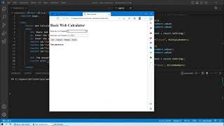 Creating a calculator using typescript & html