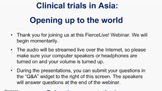Clinical Trials in Asia