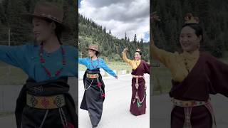 선율과 춤이 하나 되어 빚어낸 전통의 아름다움 #dance #beautiful #beauty #tibetangirl