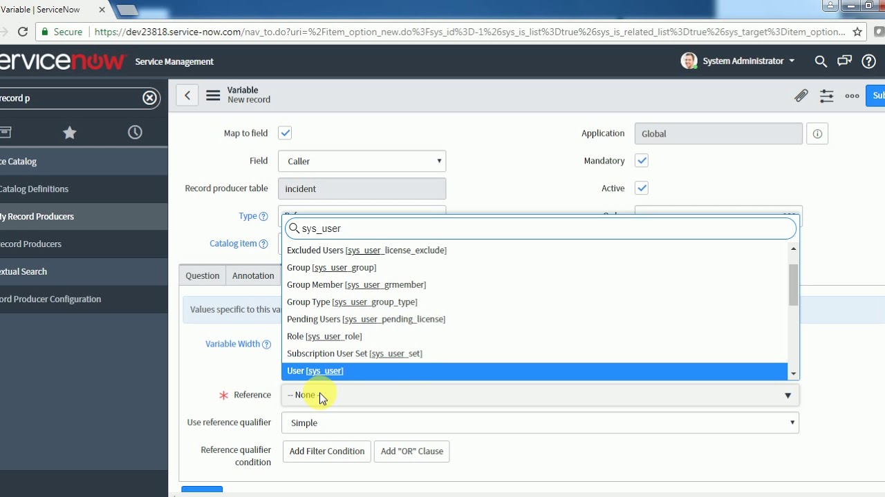 Display Variables Servicenow At Arthur Walker Blog