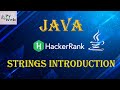 14. Java Strings Introduction | Java | HackerRank Solutions