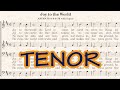 Joy to the World - Tenor Click Track