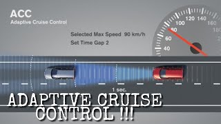 APA ITU FUNGSI DAN FITUR ADAPTIVE CRUISE CONTROL