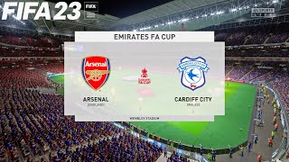 FIFA 23 | Arsenal vs Cardiff City - The Emirates FA Cup - PS5 Gameplay