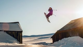 Freeskier Cody LaPlante Sessions an Abandoned Ghost Town