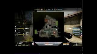 CS GO: Dreamhack Winter 2013 compLexity vs VeryGames last epic fake round de_inferno