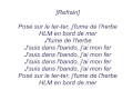 hooss hlm en bord de mer paroles lyrics