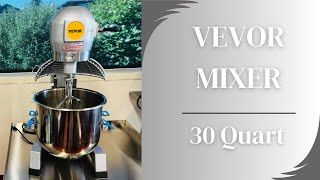 Vevor Mixer | 30 Quart Commercial Mixer