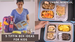5 Lunch Box Recipes | Tiffin recipes for kids + Special recipes for picky eaters | Lunch box Ideas