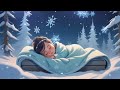 shimmering snow lullaby ❄️✨ serene baby sleep music