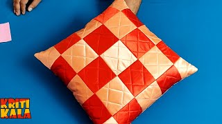 DIY Cushion Cover & Pillow Cover Cutting and Stitching || Beautiful Cushion Cover and Pillow Cover