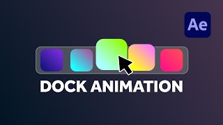 Reactive dock animation in After Effects | Tutorial