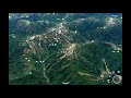 google earth mountain view mt.hakkaisan japan 疑似空撮 八海山遊覧飛行ツアー