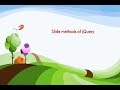 slide Up Down Toggle in jQuery