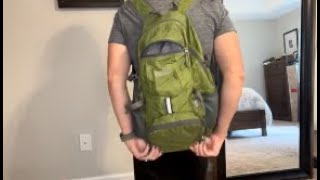 Outlander Packable Lightweight Travel Hiking Backpack Daypack- REVIEW- so handy, so spacious!