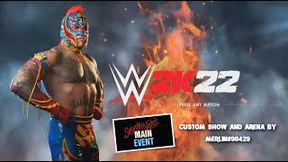 WWE 2K22 Custom Show + Arena | Saturday Night's Main Event