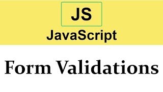#27 Form Validations in JavaScript part 2 2019