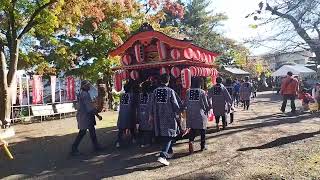 2024年福島市鎌田石森稲荷神社例大祭 山車巡行！