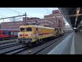 strukton rail 1740 met een werktrein te amersfoort centraal