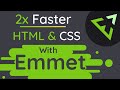 Learn Emmet for Faster HTML and CSS Workflow | Emmet Tutorial