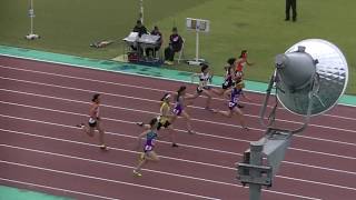 20190518九州実業団陸上 中3女子100m決勝