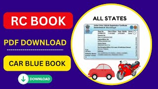 How To Download Rc/Blue Book Pdf Download|Rc Pdf Download|Rc Card Pvc Order|Bike Blue Book Download