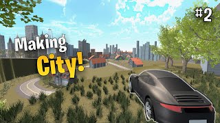 Making City For My Open World Car Game || Hindi Game Devlopment(Devlog #2)