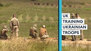 British troops training Ukrainian forces seen 'huge improvements'