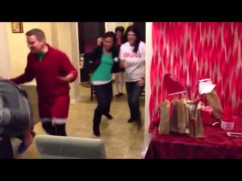 Christmas Party Game Gone Wrong - YouTube