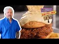 Guy Fieri Digs Into Beer Cheese SMOTHERED Sloppy Joe | Diners, Drive-Ins and Dives | Food Network