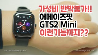 가성비로는 반박불가!! GTS2 mini 장.단점 상세리뷰! 아니 이런거 까지 된다고?