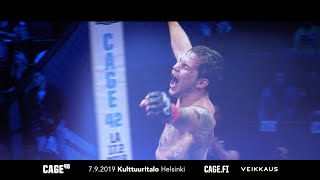 CAGE 48 MMA in Helsinki 7.9.2019