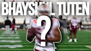 WHO IS THIS SLEEPER RUNNING BACK PROSPECT IN THE 2025 NFL DRAFT? | BHAYSHUL TUTEN BREAKDOWN