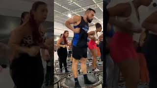 Insane Trampoline Workout Class 😳