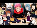 [FULL] Jujutsu Kaisen react to Itadori Yuji || Shibuya Arc || Gacha 🇺🇸