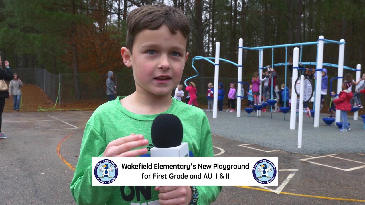 Wakefield Elementary's New Playground For First Grade And AU I & II ...