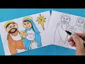 How to draw the Holy Family with baby Jesus @artmakeslifemeri