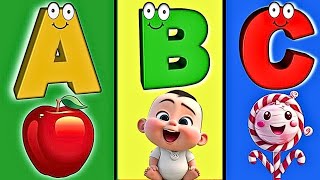 ABC songs | ABC phonics song | a for apple | phonics song for kindergarten | ABC song for baby
