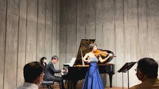 ブラームス『雨の歌』第２楽章　Brahms Violin Sonata No.1 in G major Op.78 2nd mov.