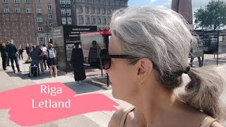 Walking around Riga, Travel alone vlog part two