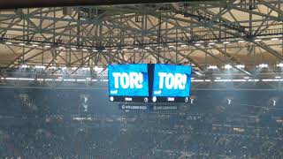 FC Schalke 04 - FC Ingolstadt 04 (3:0) - Torjubel & Torhymne FC Schalke