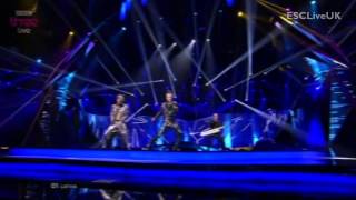 [BBC] Eurovision 2013 (Semi Final 2): Latvia: PeR - "Here We Go"