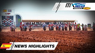 News Highlights | EMX125 Presented by FMF Racing  Race 1 | MXGP of Castilla la Mancha 2024 #MXGP