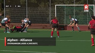 Samenvatting Alphen - Alliance (zondag 16 september)