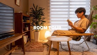 【ルームツアー】北欧に憧れた、観葉植物のある賃貸暮らし｜リビングツアー｜Cozy Apartment Room Tour ( Live in japan )