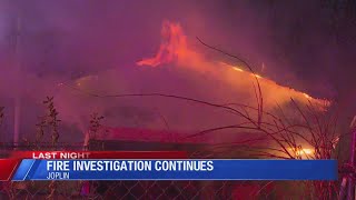 Jasper County fire deemed suspicious, cause undetermined