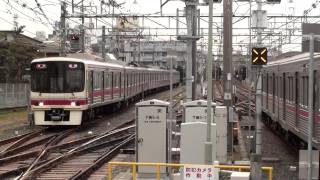 京王線各停新宿行　桜上水駅留置線・3番線発車