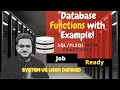6 System defined vs User defined database functions | Aggregate Functions